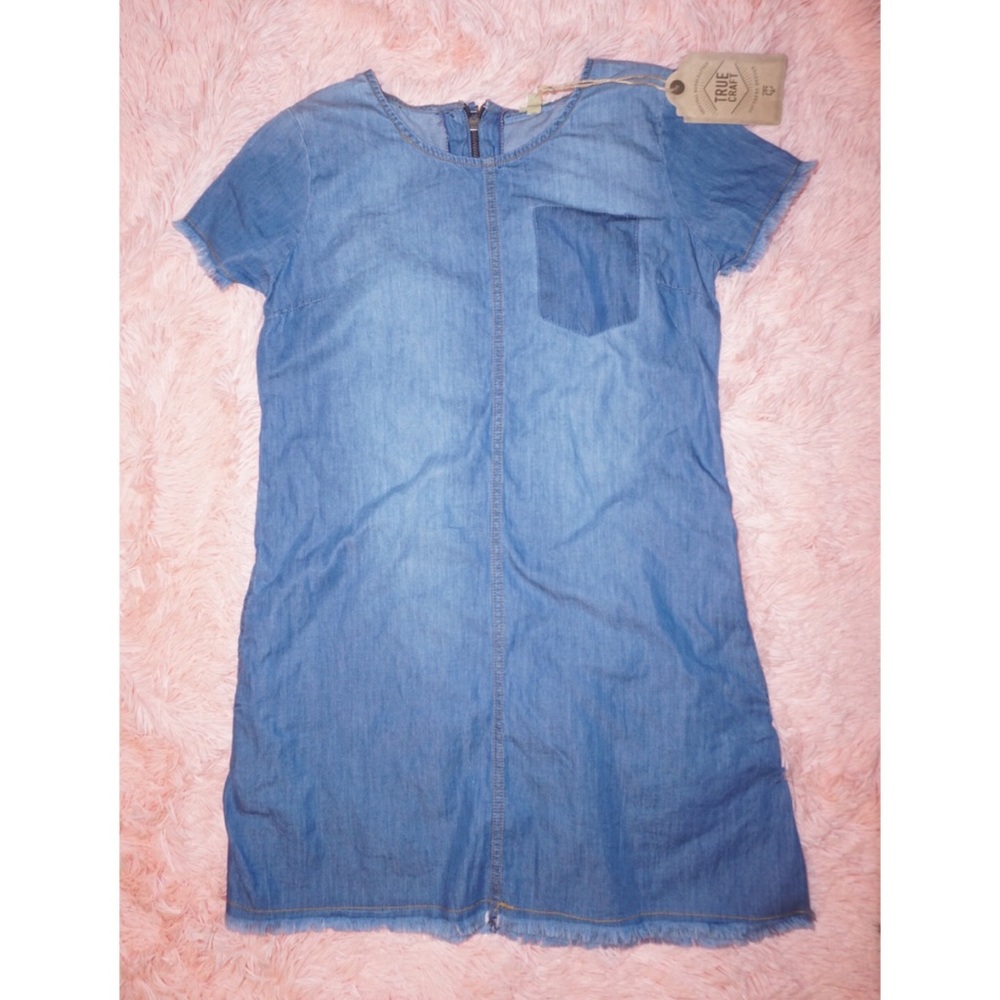 NWT! True Craft Denim Dress